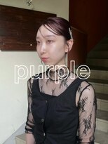 コレットヘアー ザモリオカ(Colette HAIR the MORIOKA)&nbsp;-kanna-♪パープル×アレンジ♪