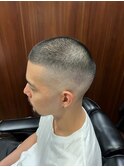 仙台　坊主フェード　バーバー