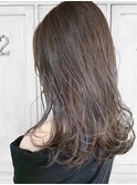 かき上げヘア、美髪、くせ毛風パーマ、レイヤースタイル