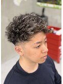 ツイストスパイラル×ホワイトメッシュ