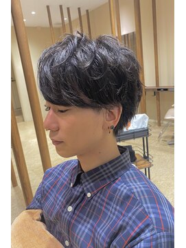 チャコレ パーチ 北千住店(Chacolle perch) 緩スパ風ナチュラルマッシュで魅せるメンズショート