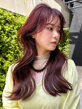 イースエモーション(ease et motion) 【天神.大名.今泉】ブリーチなし暖色オレンジレッド