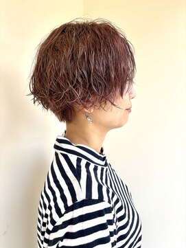 ケークリエイティブコード(K creative COrDE) ショートボブパーマ