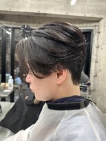 サイン メンズ 表参道(SIGN men's) センターパートダウンパーマニュアンスパーマフェザーパーマ