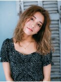 重ためセンターパートウェーブ