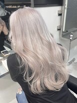 ペレ 梅田(PELE)&nbsp;くびれヘア/アプリコットオレンジ/夏のヘアアレンジ/梅田