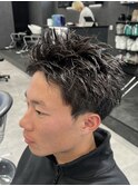 刈り上げスパイキーショート