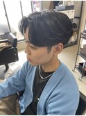 ニュアンスパーマ/フェザーパーマ/センターパート
