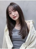 □ &nbsp;大宮顔周りレイヤーカットハッシュカット髪質改善縮毛矯正