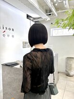 メゾンアクア 表参道(Maison ACQUA)&nbsp;切りっぱなしボブ/レイヤー/韓国/ミディアム/ハッシュカット