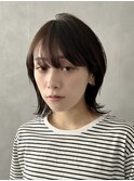 大人可愛い結べるくびれボブ/大人ミディアム/縮毛矯正