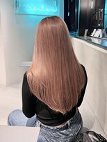 ロカリタ キョウト 河原町三条店(ROCAReTA kyoto)&nbsp;ブリーチ履歴有：ピンクベージュ