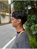 ニュアンスパーマ/メンズパーマ/ニュアンスパーマ/黒髪/日吉