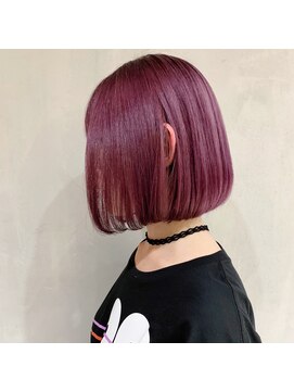 コール(cor.) 【cor.】バイオレット×ミニボブ