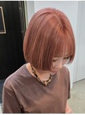 スモーキーピンクベージュカラー