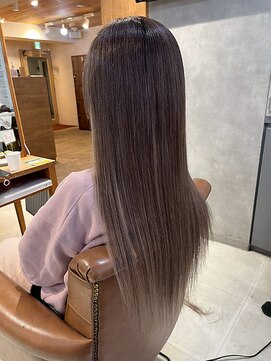 カラー×エクステ[ビフォーアフター]