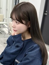 セラン 表参道(Celan)&nbsp;縮毛矯正　髪質改善　前髪縮毛矯正　オリーブカラー