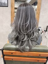 サニー 渋谷(SUNNY)&nbsp;バレイヤージュ、ハイライト、バタフライレイヤーカット