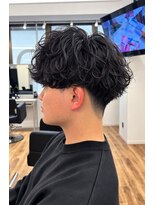 アイトーキョープラスシー 横浜(AI TOKYO+Sea)&nbsp;MEN’S横浜/マッシュ/シャドウパーマ/波巻きパーマ/高島町