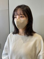 アース コアフュールボーテ 諏訪店(EARTH coiffure beaute)&nbsp;カーキグレージュ_アドミオ_ワンホンカラー