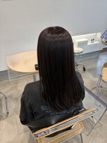 ソア(soa) 大阪美容室/枚方美容室/透明感カラー/ラベンダーブラウン