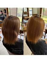 ミラコ(milaco)&nbsp;ブリーチ毛の髪質改善ストレート