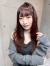 【人気No.2】似合わせカット+透明感カラー￥8000（鹿児島市/天文館）