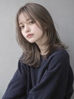 トリニティ(trinity)&nbsp;ブリーチ×髪質改善 ミントベージュ レイヤーカット豊見城