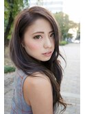 女子力UP☆暗髪ロング