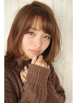 フルブルーム(fullbloom) [full bloom/西八王子]くせ毛風ほつれウェーブロブ