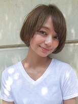 ミィ 表参道(mee.)&nbsp;【mee.】 大人ボブ ブラウンベージュ