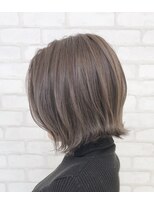 アビリタ(abilita)&nbsp;外ハネボブ×グレージュ