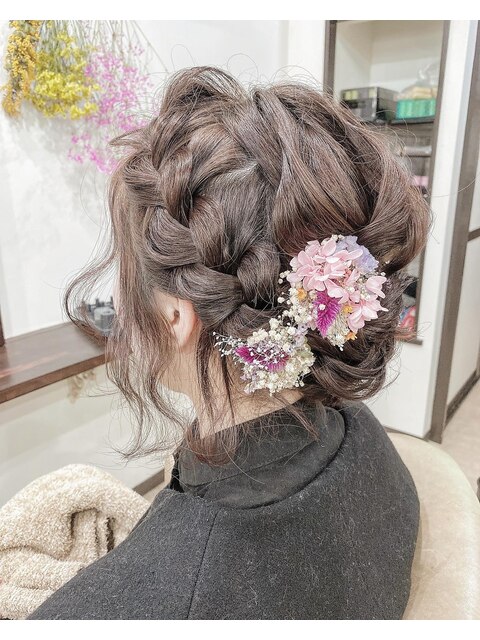 ショートヘアアレンジ