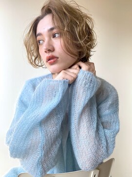 ガレージ バイ グリーン 原宿 表参道(Garage by green) 【loki】ハイトーンショート