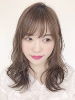 シウ(shiwu)&nbsp;shiwu小顔おくれ毛グレージュ