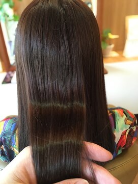 カームヘア 韮塚店(Calm hair) 髪質改善ヘアエステで艶髪実現 30代、40代、50代