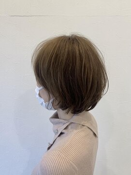 ラテ アトリエ(latte atelier) 柔らかマッシュボブ