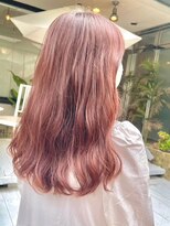 ヘアーメイクオズ(hair make O/S)&nbsp;韓国風チェリーピンク