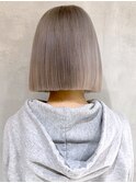 パツボブシルバー_Aラインボブマロンベージュ_ba330351
