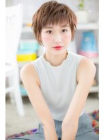 ヘアアンドビューティー ミック(Hair & Beauty miq)&nbsp;カジュアル＆色っぽいフレンチガーリーオン眉マッシュヘアc1