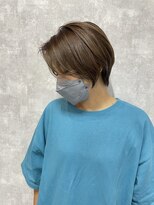 シールドヘアー 沖縄 新都心(C'LD Hair)&nbsp;【 C’LD 】お客様スタイル_王道シルエットなくびれショート