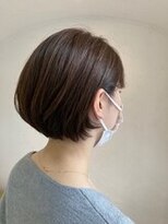 クララジャパン セタ(CLALA JAPAN Seta) 柔らかミニボブ、モカブラウン