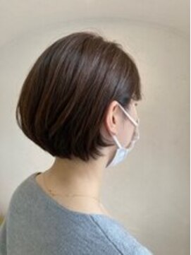 クララジャパン セタ(CLALA JAPAN Seta) 柔らかミニボブ、モカブラウン