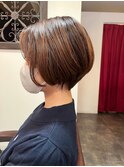 前下がりボブ