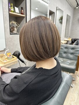 リベストバイジェービー 稲毛(li best. byjb) ショコラアッシュ/ヘルシースタイル/ふんわりカール/波巻き