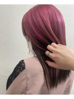 テーラヘアー ユーカリが丘店(TELA HAIR) アンブレラカラー PINK×BLACK【TELA HAIRユーカリが丘】