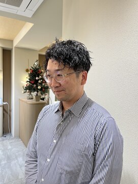 ウインナーヴィジョン 栄 久屋大通店(WINNER VISION) 【大人メンズおすすめ】ジェルでキマるツイストパーマ