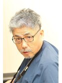 40代メンズ髪型50代/おじさんかっこいい髪型/イケオジイケメン