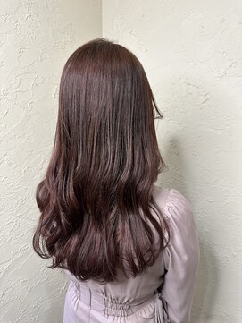ヘア カンパニー トワ 千葉店(TOWA) ブリーチなし!テラコッタ×ロング