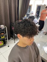 アイズ 海老名(AIZU)&nbsp;ツイストスパイラルパーマ　メンズカット　ニュアンスパーマ